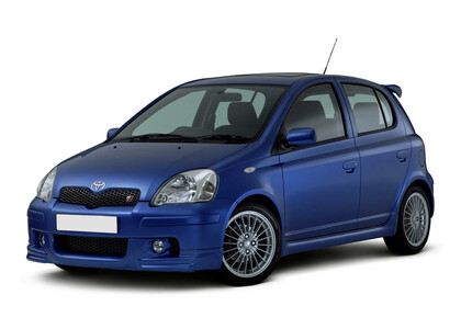 Ворсовые коврики на Toyota Yaris I 1999 - 2005 в Новосибирске