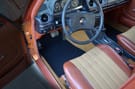 Ворсовые коврики на Mercedes W123 1975 - 1986 в Новосибирске