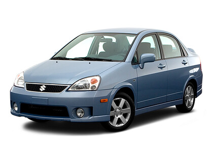 Ворсовые коврики на Suzuki Aerio I 2001 - 2004 в Новосибирске