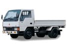 Ворсовые коврики на Mitsubishi Fuso Canter V узкая кабина 1984 - 1995 в Новосибирске