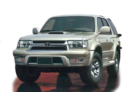 Ворсовые коврики на Toyota Hilux Surf III 1995 - 2002 в Новосибирске